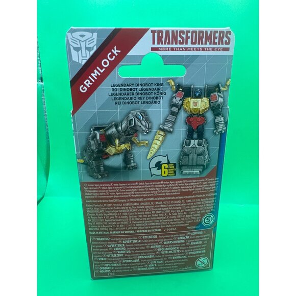 Transformers Grimlock Figure 6+ Hasbro - Picture 2 of 3